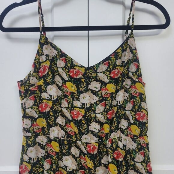 J.CREW Mercantile Sweet Pea Tiered Floral Chiffon Maxi Dress, Size 6 - Picture 6 of 10